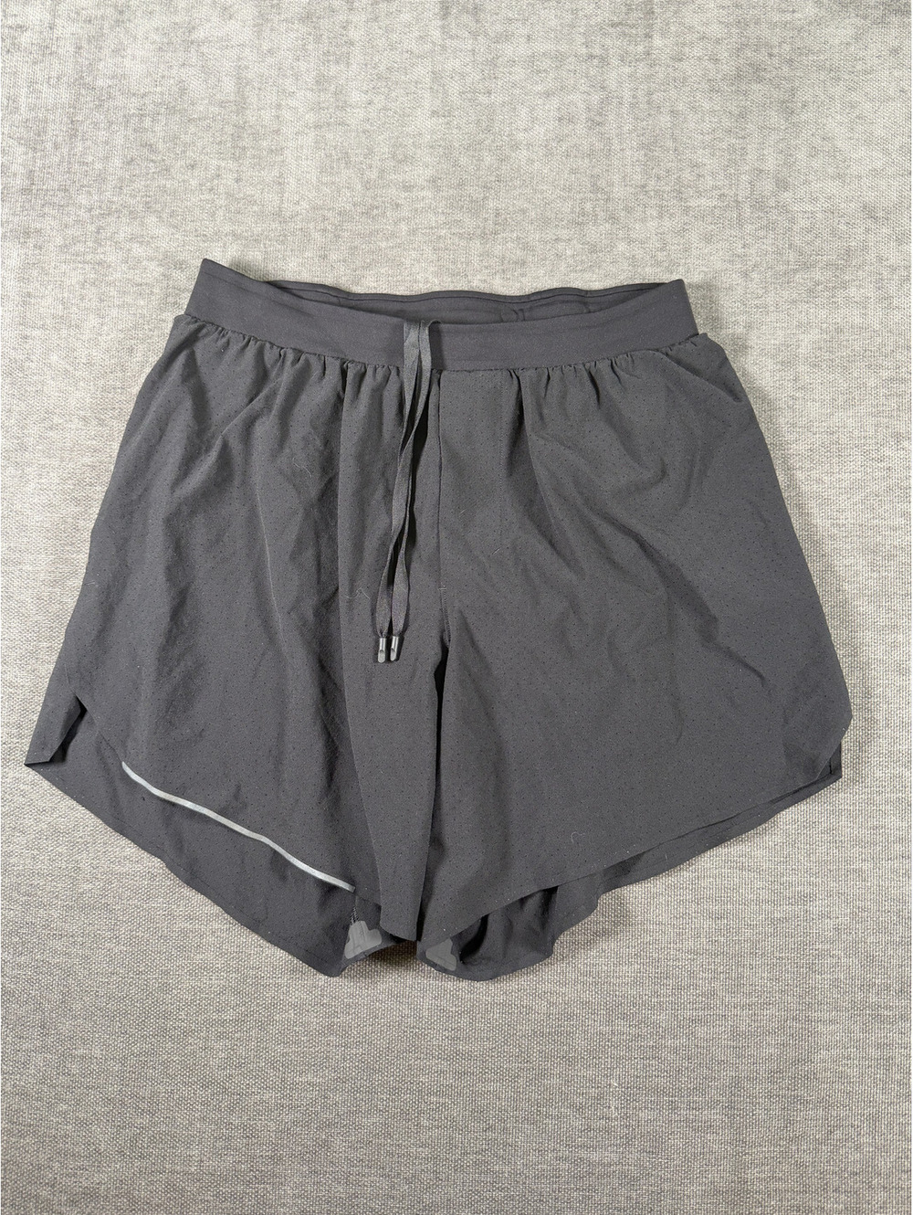 Lululemon Men's Surge Short Black, Size Small Swift Ultra Quick Drying